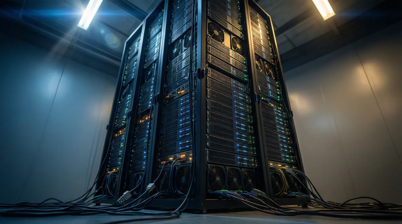 Server rack buckling under heavy load