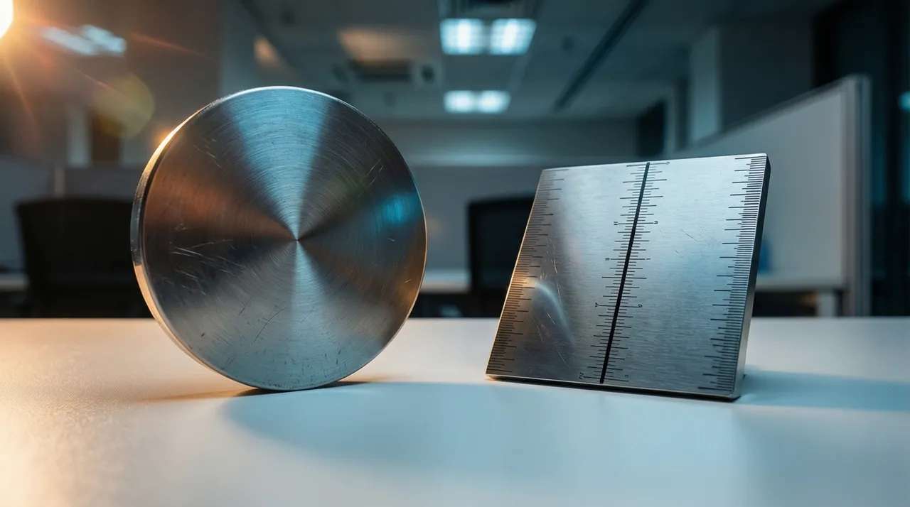Two differently designed measuring instruments side by side